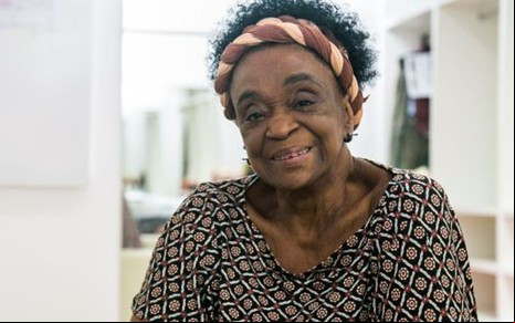 A veterana Léa Garcia, que reforçou o elenco de Sol Nascente como a mãe de santo Luzia - Fotos: Paulo Belote/TV Globo