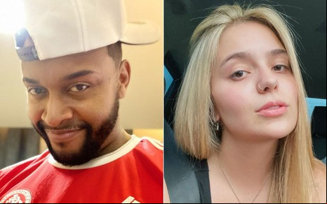 Montagem com Nego Di e Viih Tube no BBB21