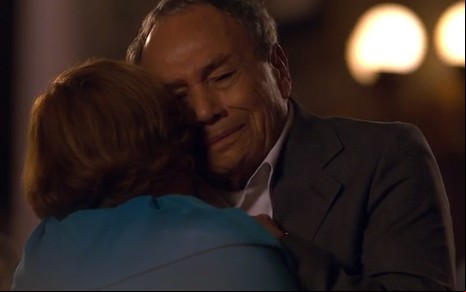 Os atores Nicette Bruno e Stênio Garcia, em cena de dança como Iná e Laudelino em A Vida da Gente