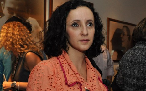 Gorete Milagres em evento teatral, em São Paulo