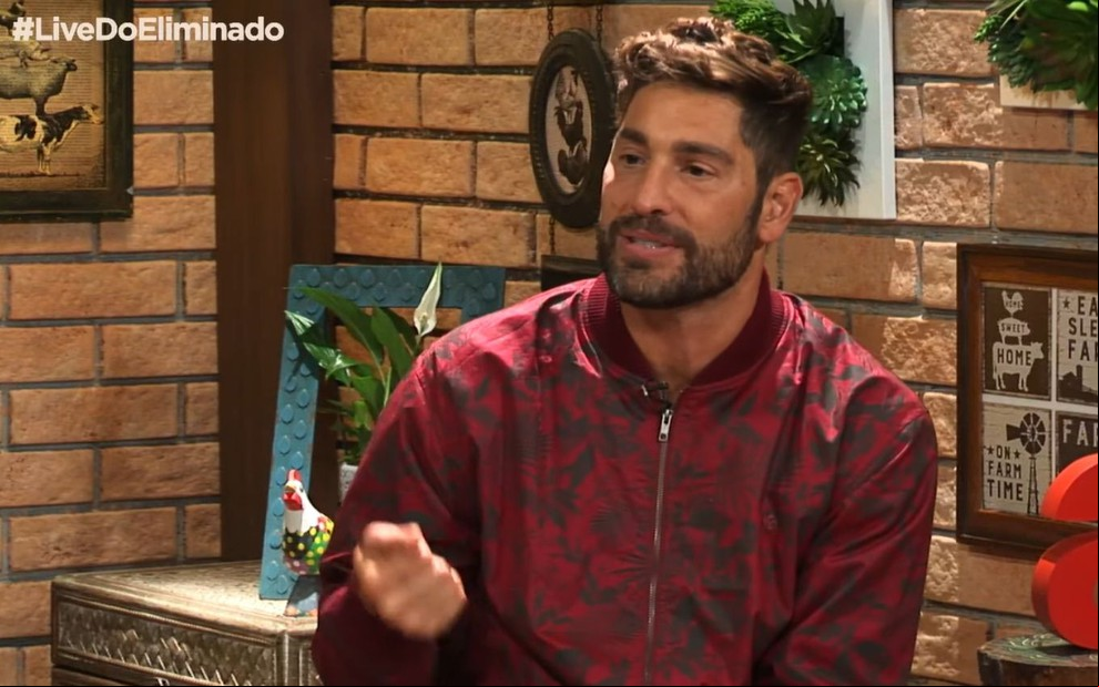 Imagem de Victor Pecoraro na Live do Eliminado