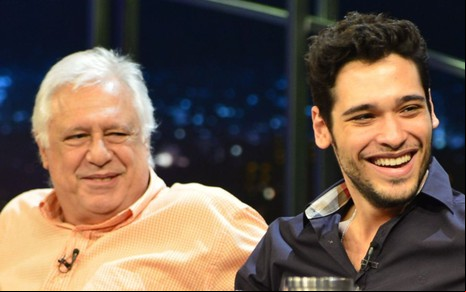 Antonio Fagundes e Bruno Fagundes em entrevista ao Programa do Jô