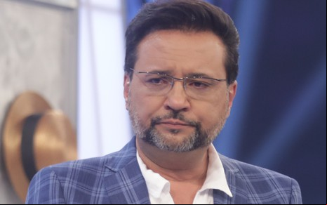 Geraldo Luís no Programa Raul Gil, no SBT