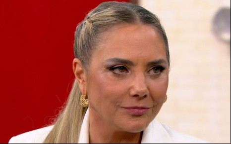 Heloísa Périssé em entrevista ao Mais Você, na Globo