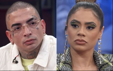 Montagem com MC Guimê e Lexa sérios no Altas Horas de sábado (8)