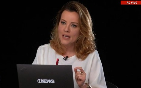 Imagem de Natuza Nery no Central das Eleições