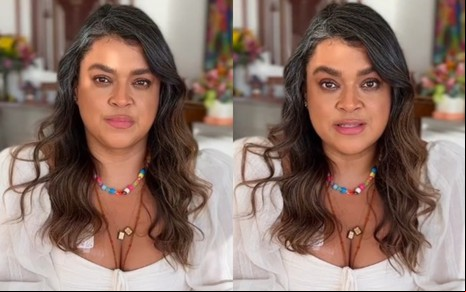 Preta Gil em vídeo gravado para as redes sociais