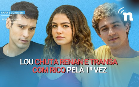 Lou chuta Renan após traição e transa com Rico