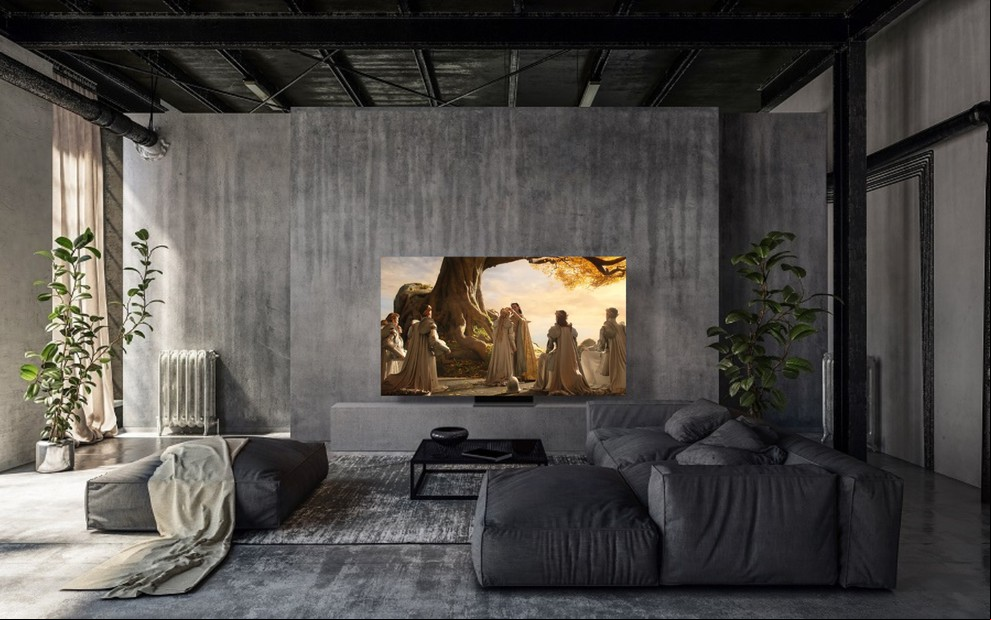 TV exibe trailer de Os Anéis de Poder em 8K