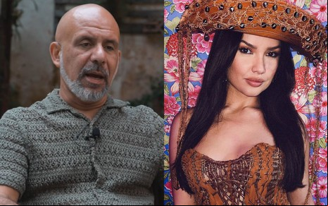 Na montagem: Daniel Gonzaga (à esquerda) e Juliette Freire (à direita)
