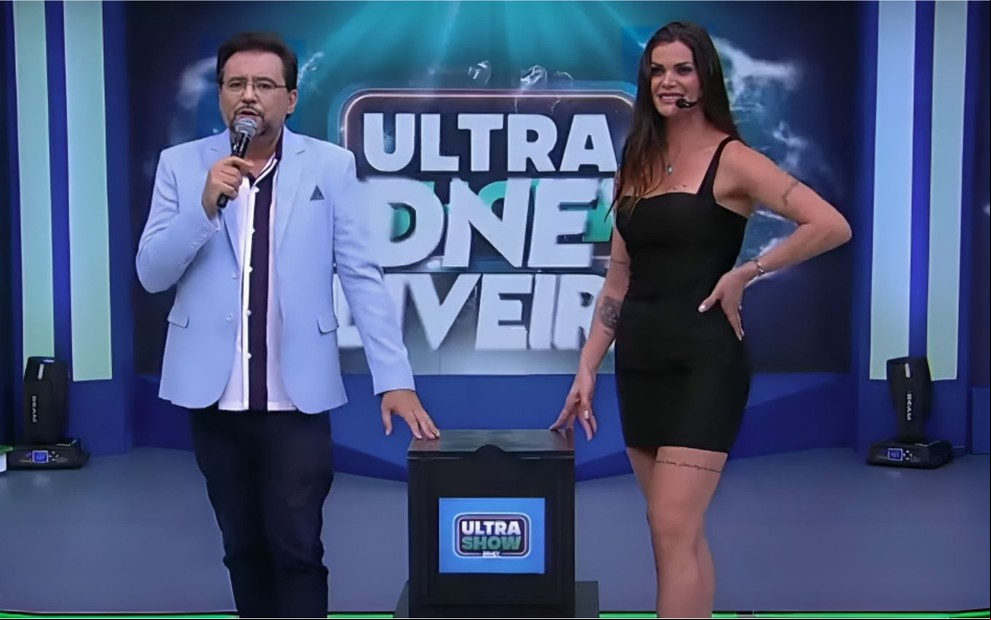 Geraldo Luís e Aline Alves no Ultra Show