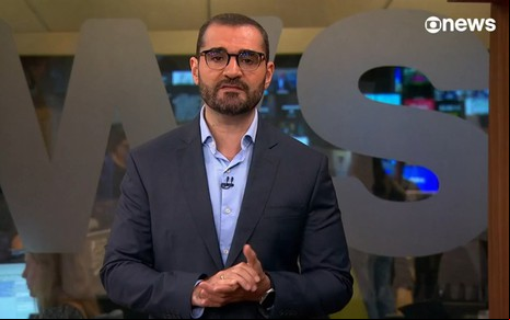 Marcelo Cosme no programa Em Pauta da GloboNews