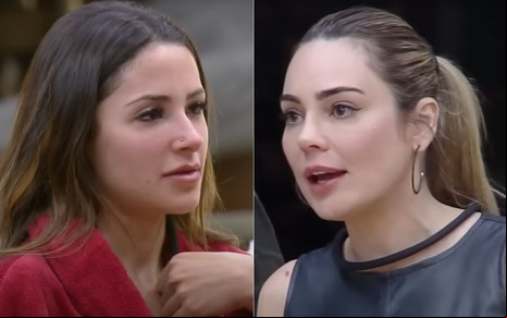 Nathalia Valente e Rachel Sheherazade em A Fazenda