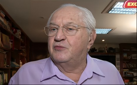 Boris Casoy faz careta em entrevista ao Tá na Hora
