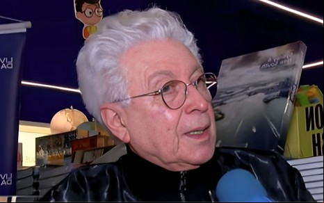 Aguinaldo Silva em entrevista ao TV Fama, na RedeTV!