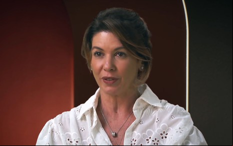 Daniela Beyruti no documentário de Gugu Liberato, no +SBT