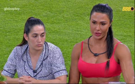 Daniele Hypolito e Gracyanne Barbosa no BBB 25