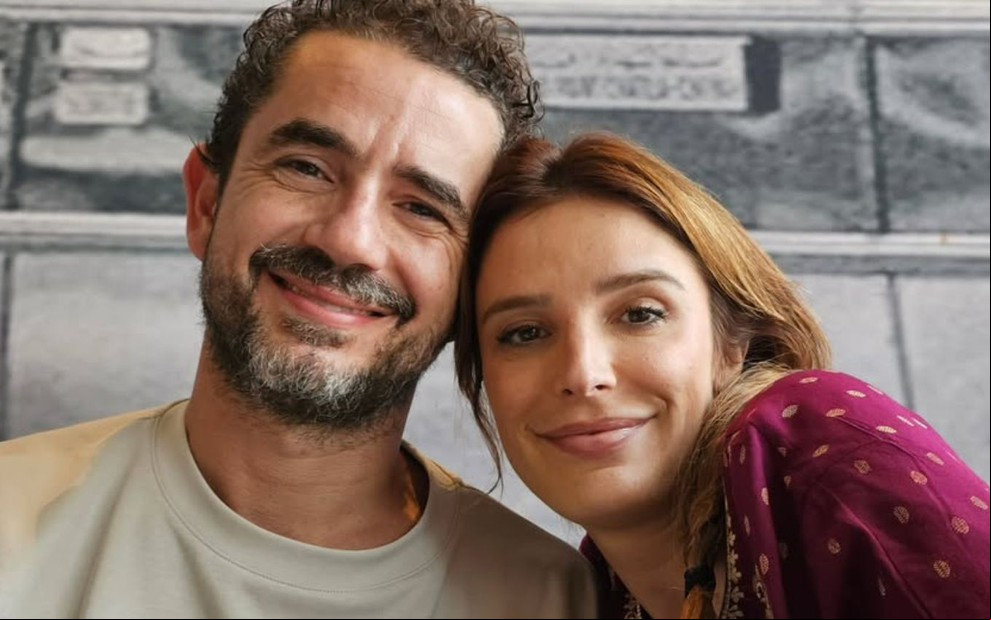 Foto de Felipe Andreoli e Rafaella Brites
