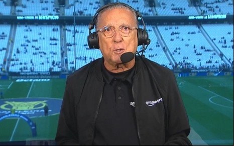 Galvão Bueno em estreia no Prime Video