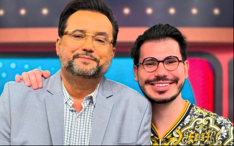 Foto mostra Geraldo Luís ao lado do filho, João Sacramento