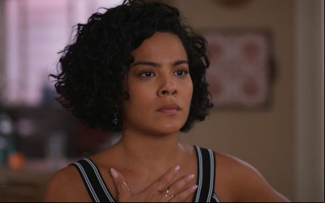 Bella Campos como Maria de Fátima no remake de Vale Tudo, da Globo