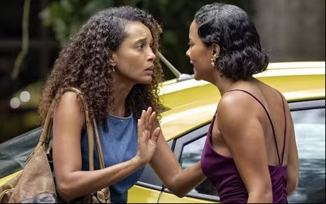 Taís Araujo contracena com Bella Campos no remake de Vale Tudo, da Globo