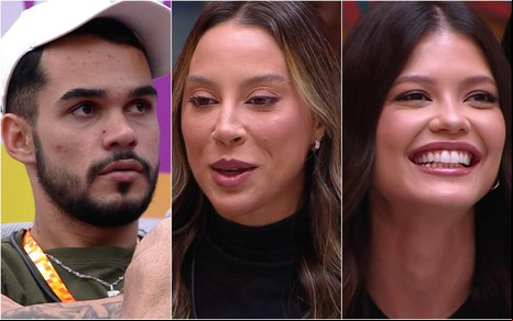 Montagem de fotos de João Pedro Siqueira, Renata Saldanha e Vitória Strada