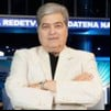 José Luiz Datena está de braços cruzados na Redação da RedeTV!
