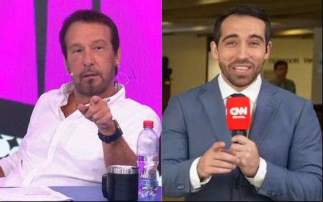 Montagem com fotos de Emílio Surita e Gustavo Uribe