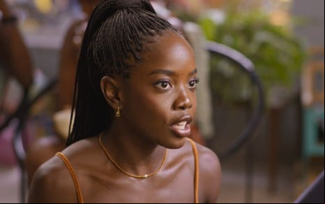 Clara Moneke em cena da novela Dona de Mim
