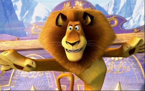 Alex (Ben Stiller) em Madagascar 3: Os Procurados
