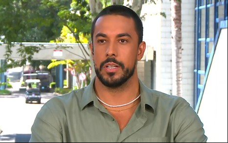 Maike Cruz no Mais Você, na Globo