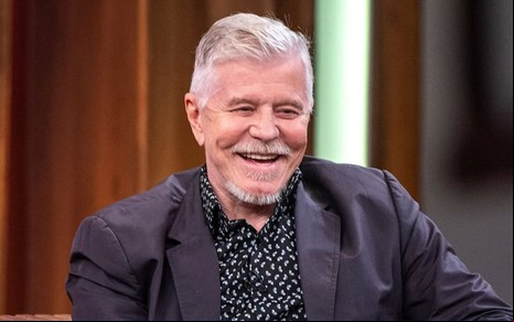 Miguel Falabella no Conversa com Bial, na Globo