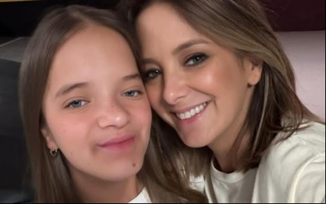Rafa Justus e Ticiane Pinheiro sorrindo em foto do Instagram