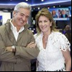 Thomaz Naves e Mônica Monteiro na redação do Times Brasil