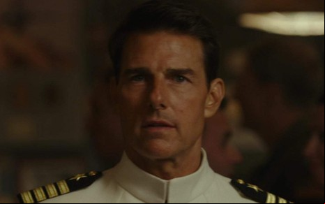 Tom Cruise em cena de Top Gun: Maverick