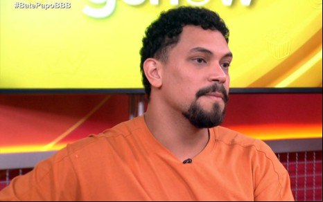 Vinícius Nascimento no Bate-Papo BBB, no Globoplay