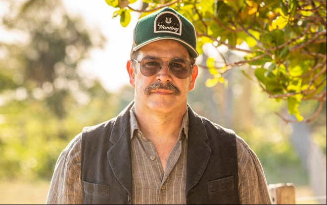 Murilo Benício caracterizado como Tenório em foto de divulgação da novela Pantanal - TV GLOBO/JOÃO MIGUEL JÚNIOR