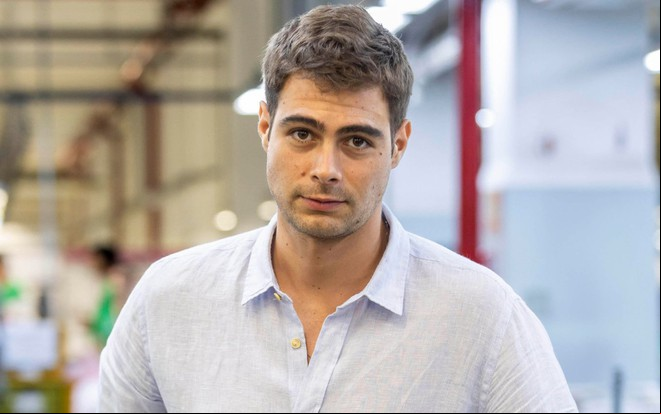 Rafael Vitti como Davi na novela Dona de Mim - DIVULGAÇÃO/TV GLOBO