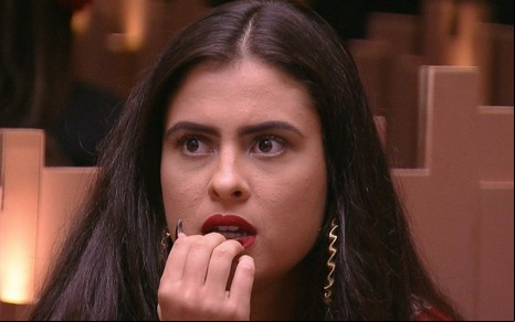 Hana Khalil virou assunto na estreia do Big Brother Brasil 19: única participante adepta do veganismo - REPRODUÇÃO/TV GLOBO