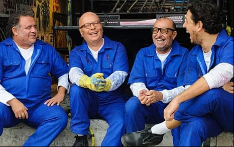 Leo Jaime, Marcelo Tas, Xico Sá e João Vicente de Castro são os apresentadores de Papo de Segunda - None