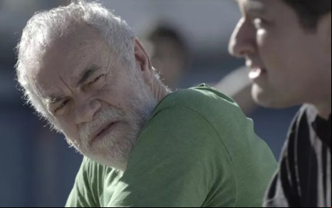Cacá Amaral e Marcelo Serrado em Pega Pega; Timóteo eliminará prova de ligação com o filho - Reprodução/TV Globo